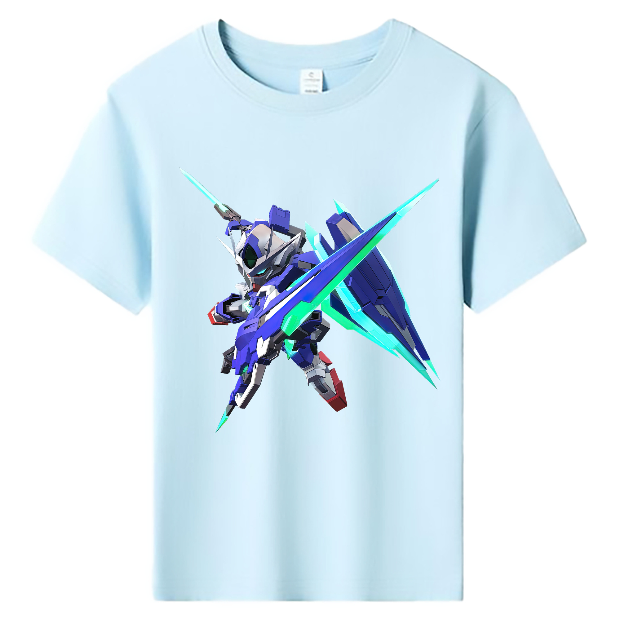 （画像用） 機動戦士ガンダム Mobile Suit Gundam 綿100％キッズTシャツ（フロントプリント）